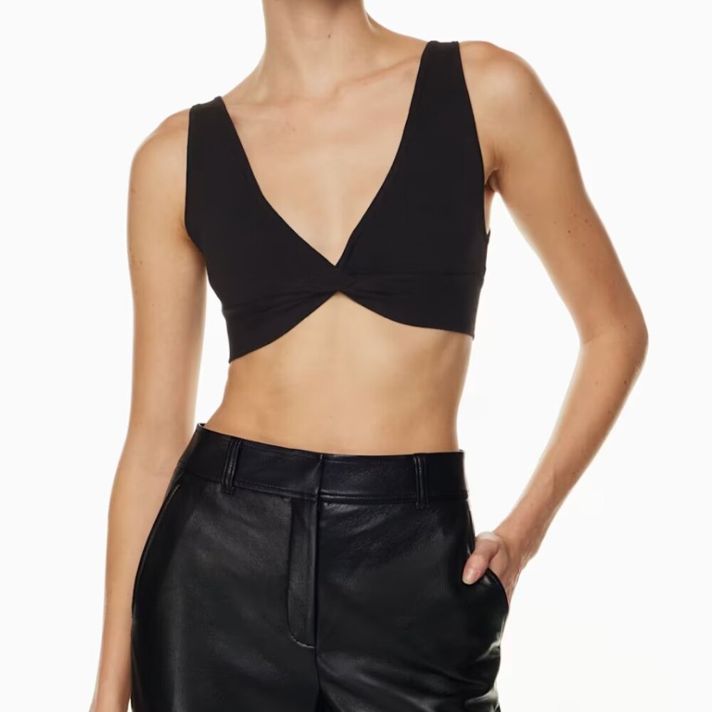 Babaton Sculpt Knit Twist Tank